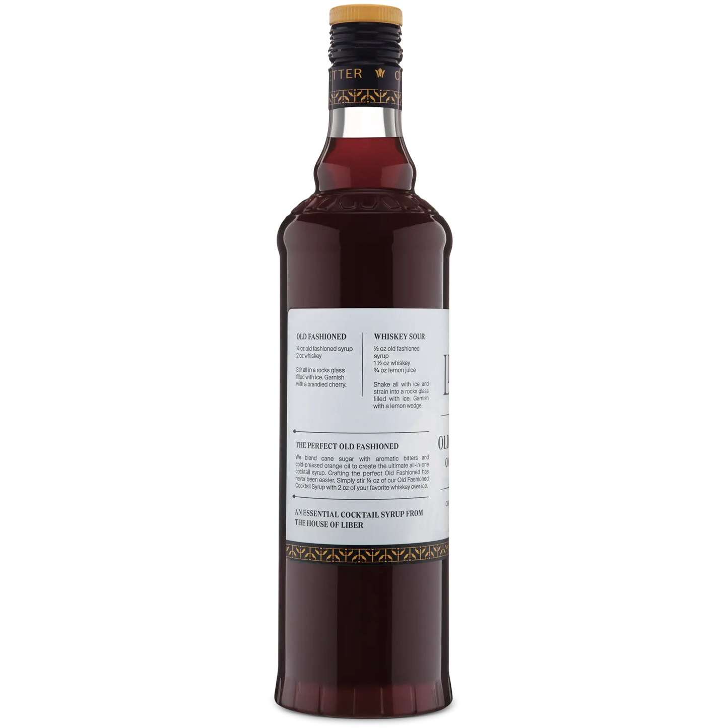 Liber & Co. - Old Fashioned Cocktail Syrup: 375 mL