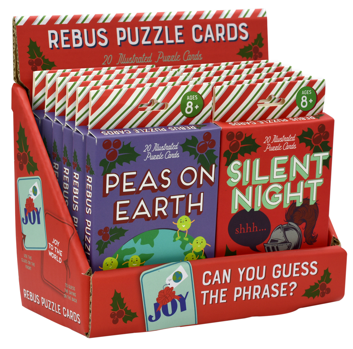 Project Genius - 12 PC Holiday Christmas Puzzles (Individual SRP $3.99)