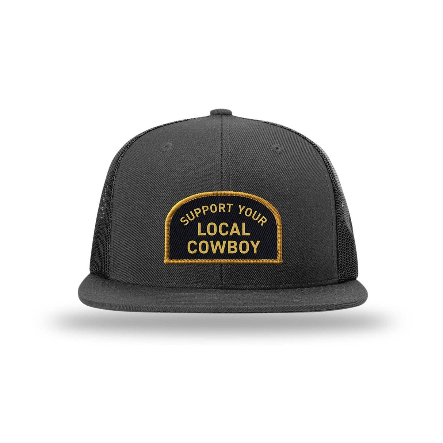 Cowboy Cool - Support Your Local Cowboy Trucker Hat
