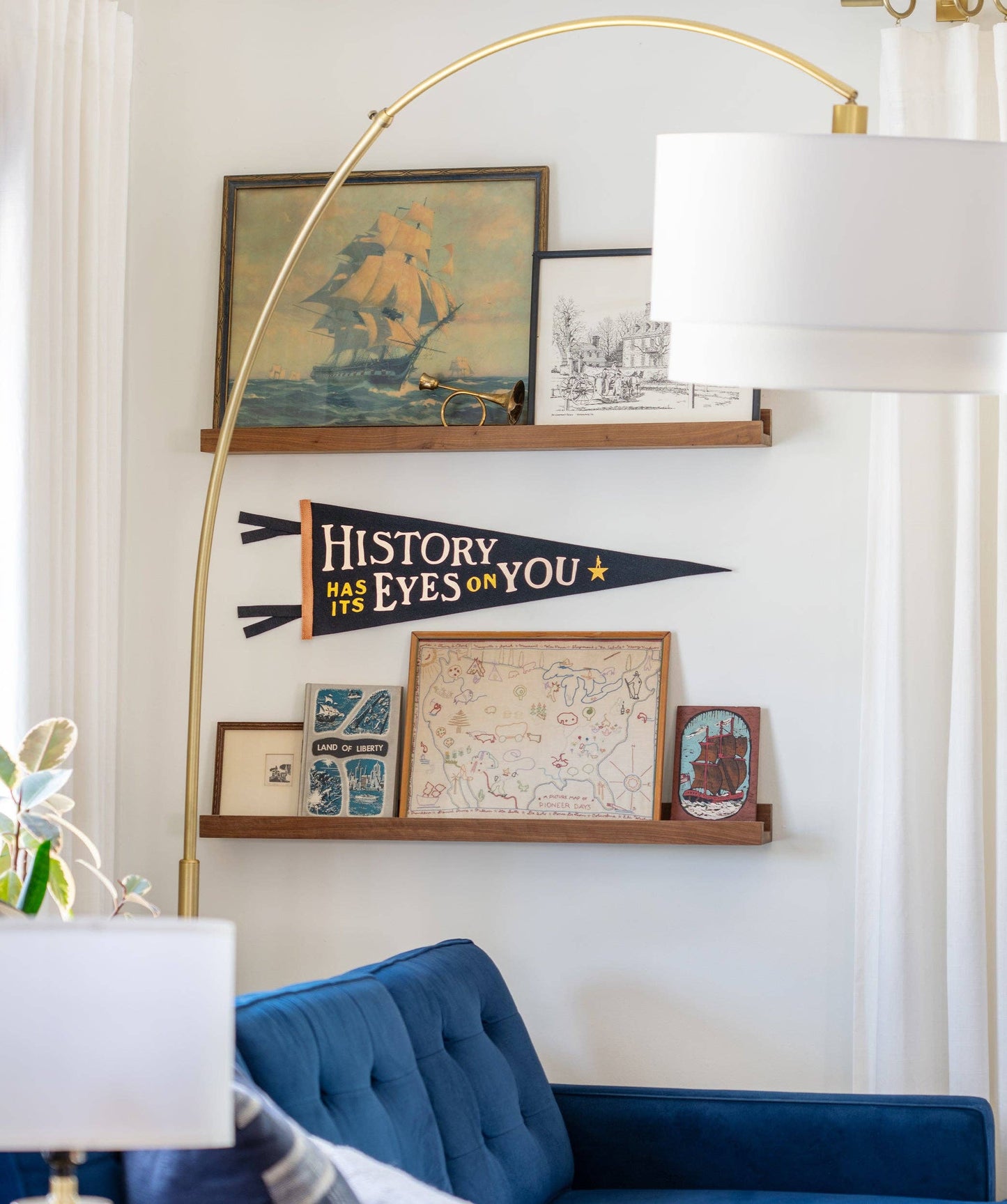 Oxford Pennant - History Has Its Eyes On You Pennant • Hamilton x Oxford Pennant