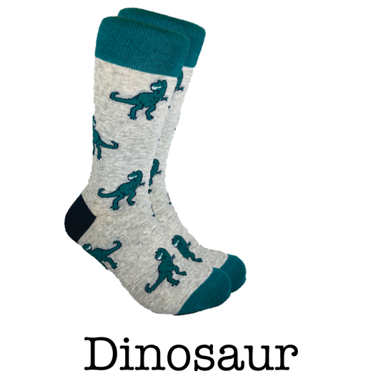 Threaded Pear - CRAZY sockS Dinosaur
