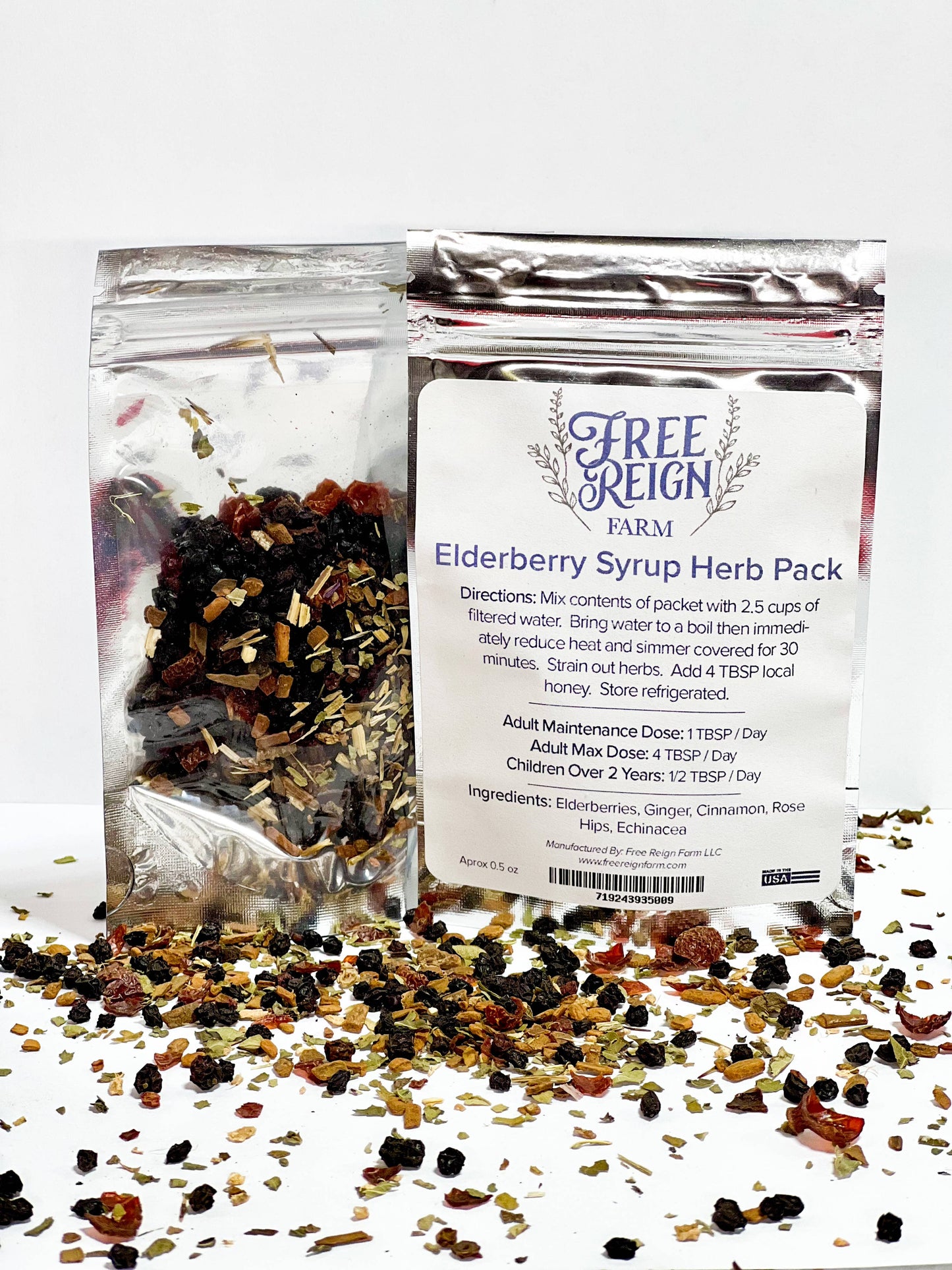 Free Reign Farm - Elderberry Syrup Kit