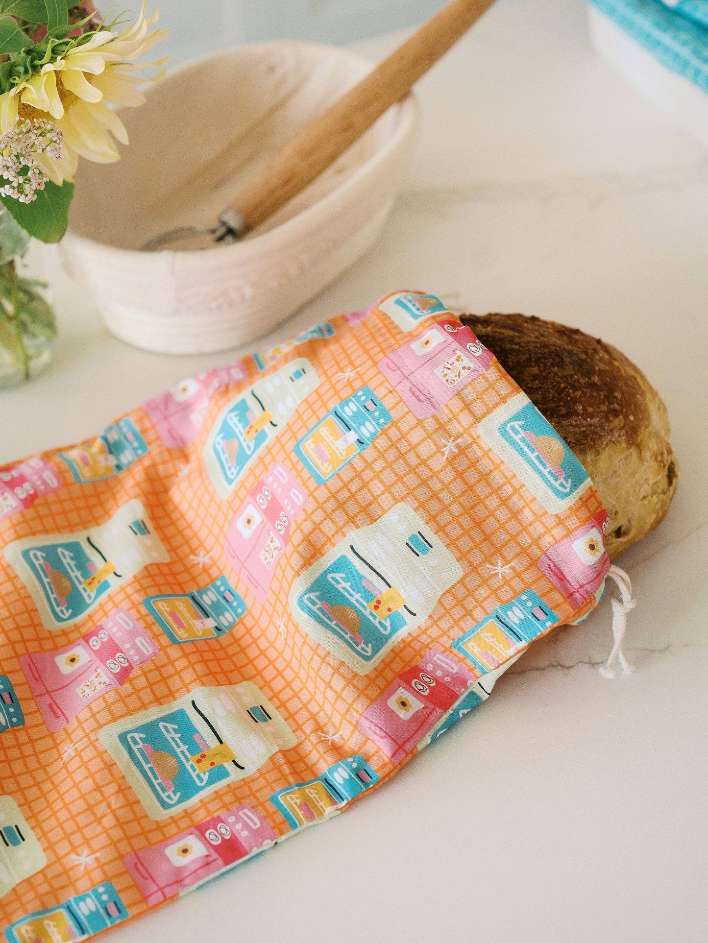 Doe A Deer - Vintage Ovens Bread Bag | Sourdough, Baking