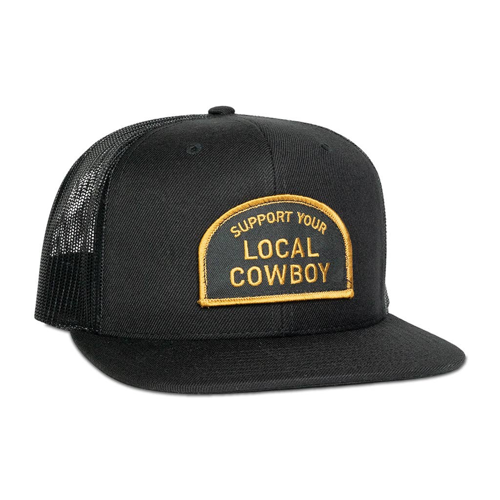 Cowboy Cool - Support Your Local Cowboy Trucker Hat