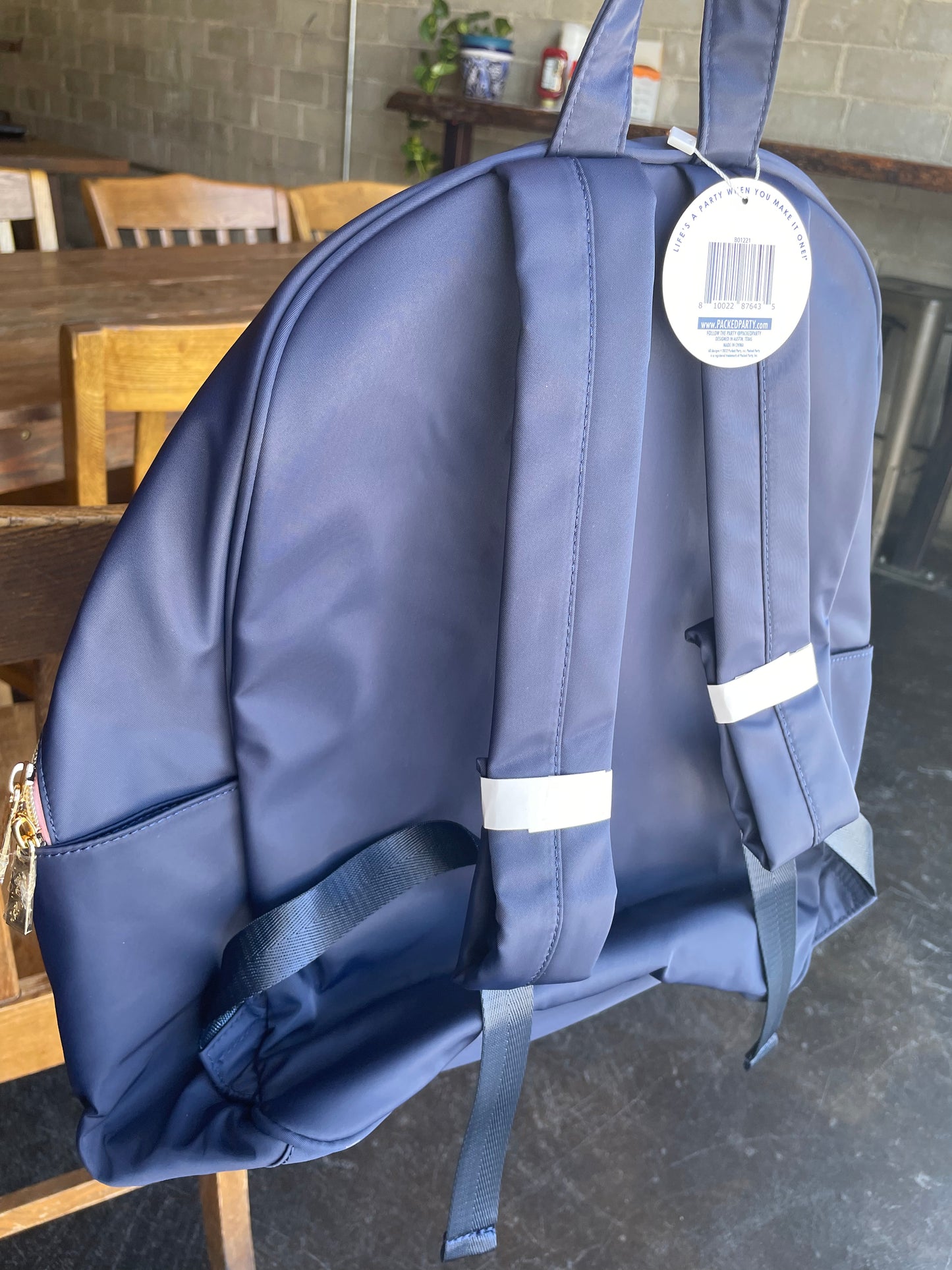 Navy Confetti Essentials Backpack