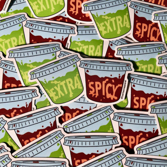 BarbacoApparel - Extra Spicy Tex-Mex Salsa Sticker