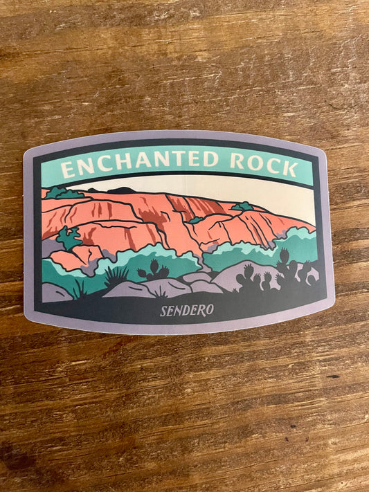 Enchanted Rock Sticker