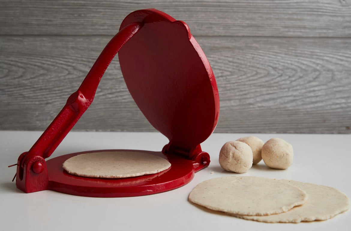 Cast Iron Tortilla Press Kit