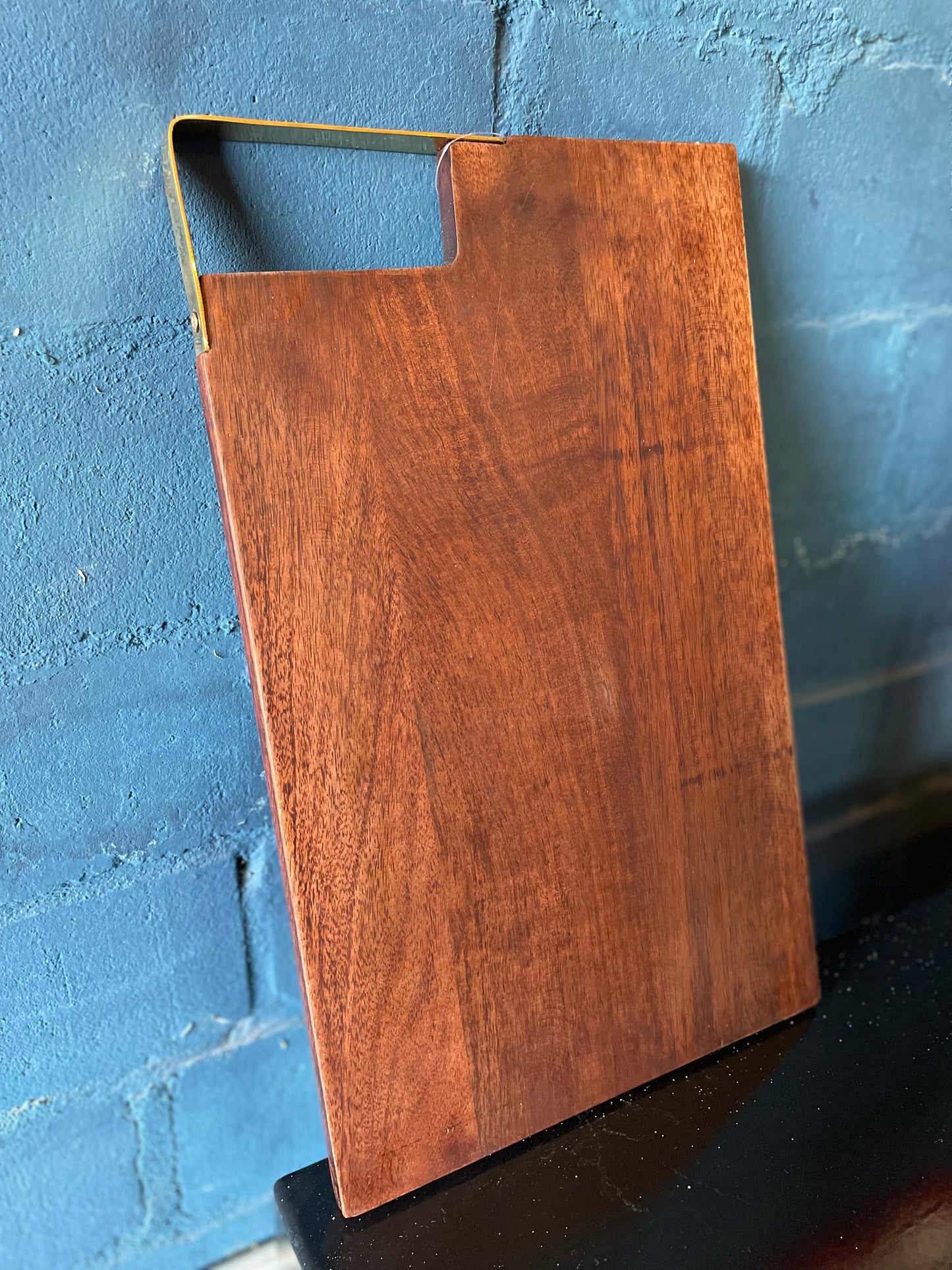 Wood & Brass Board